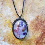 Resin Pendant - The Garden of Stillness 001
