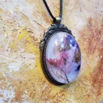 Resin Pendant - The Garden of Stillness 002