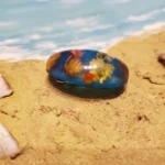 Resin Scarf Pin - Botanica Lucida 003