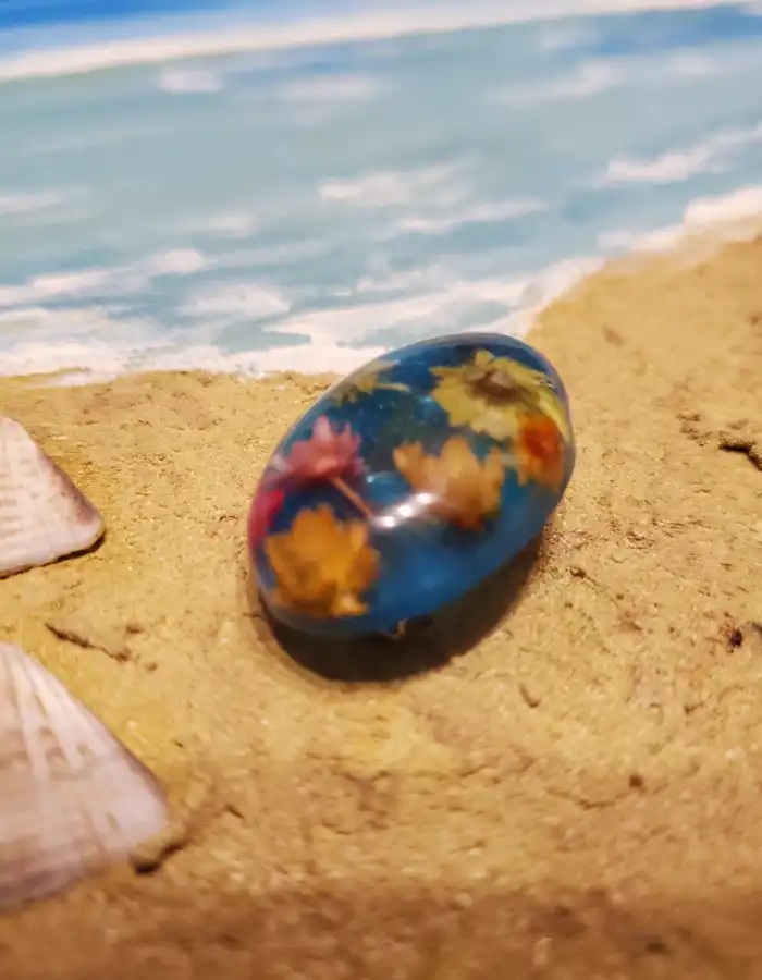 Resin Scarf Pin - Botanica Lucida